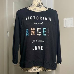Victoria secret sweater in black small